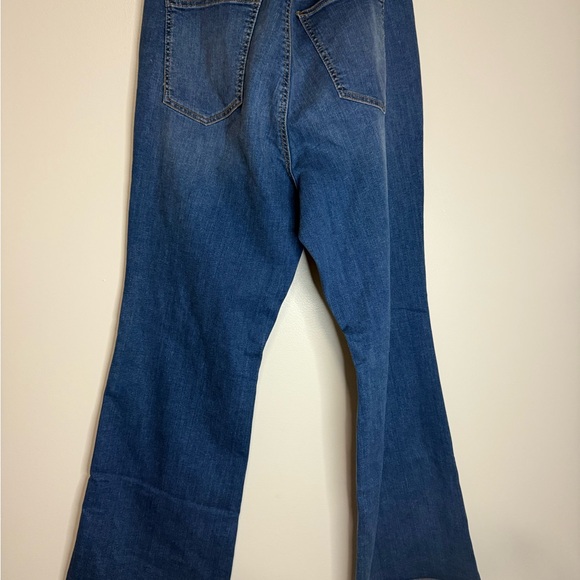 Ann Taylor The Boot mid rise NWT Classic Blue Women's Jeans Size 18 curvy - Picture 5 of 16